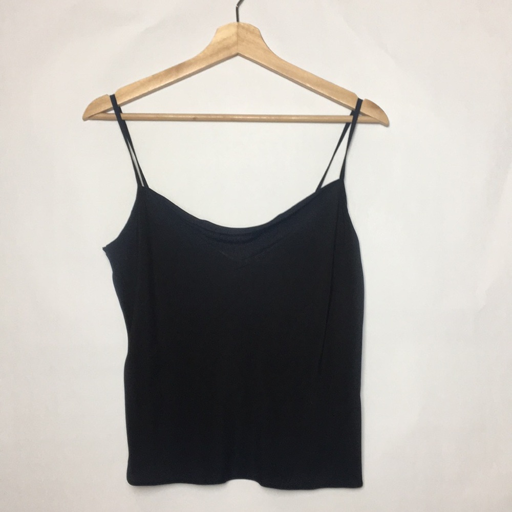 Topshop black blouse